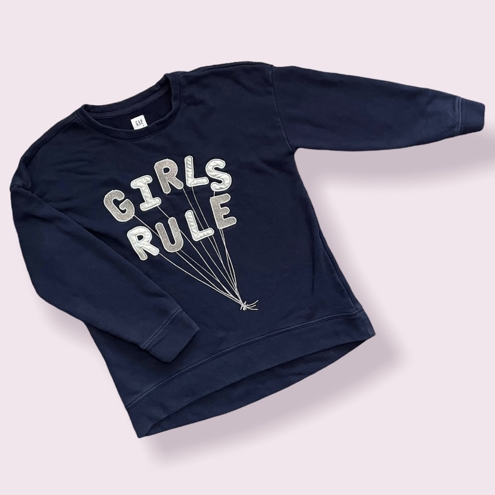 Sweater by Gap Age 8 Yrs EUC Girls Rule